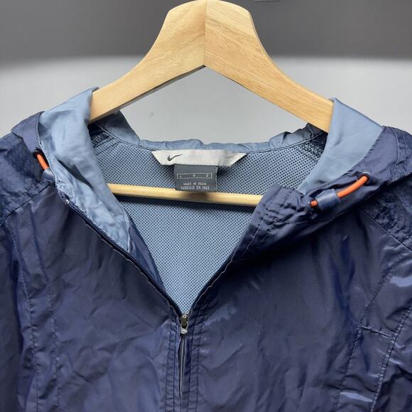 Vintage Nike Half Zip Windbreaker Anorak Navy Blue Size Large - Picture 5 of 7